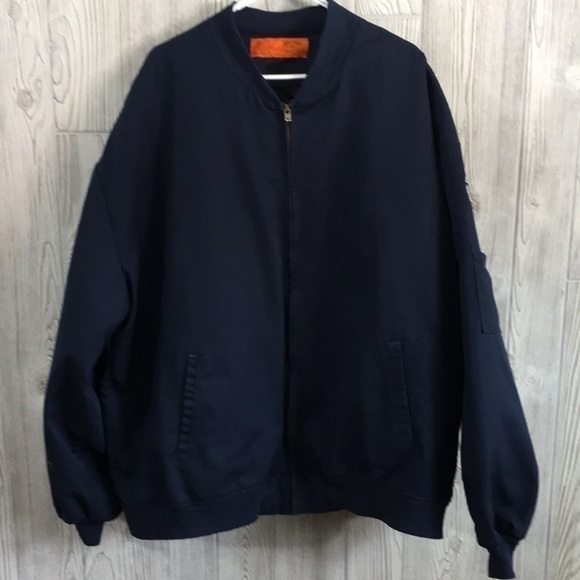 Red Kap 4XL Navy Blue Heavy Work Utility Jacket - Picture 1 of 6